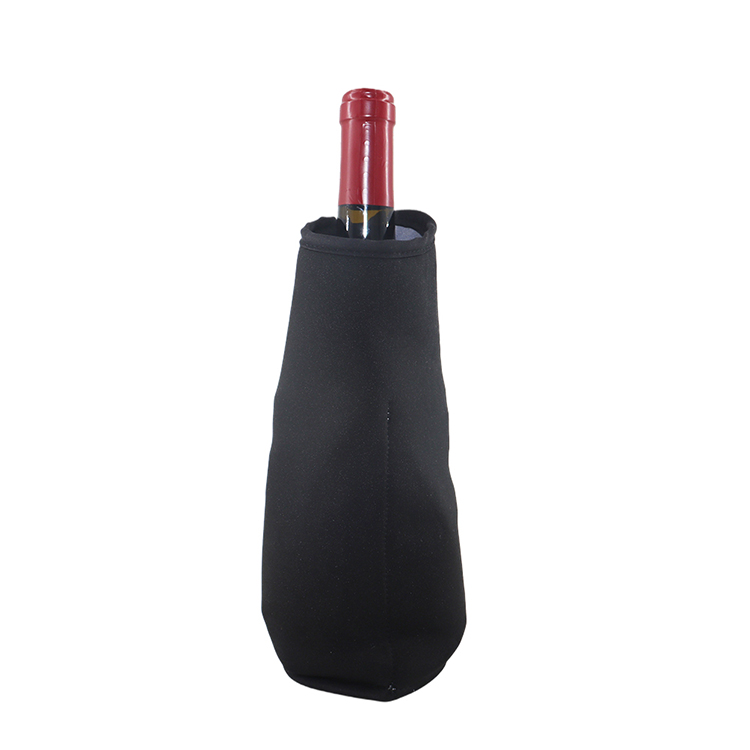 zipper style wine cooler with ice pack