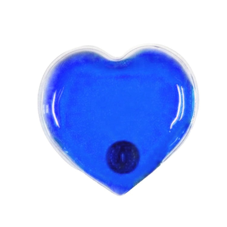 Heart shape metal disc click instant heat pack