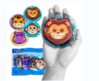 Customized printing round shape Kids ice pack