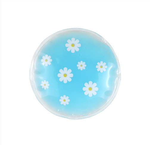 Mini round shaped chrysanthemum gel ice pack