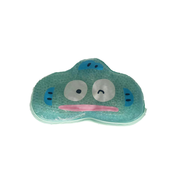 Frog shaped cold hot compress Plush fabric backing